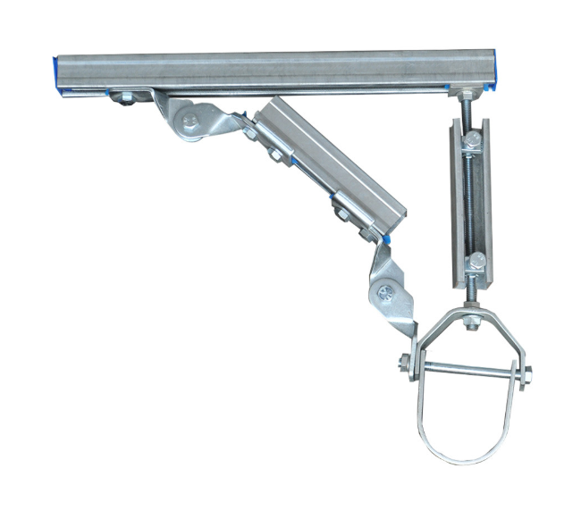 单管侧向支撑抗震支架